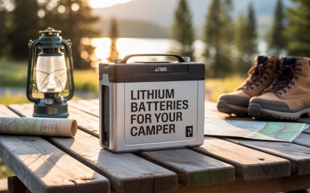 TOP 5 Affordable Lithium Batteries for Campers