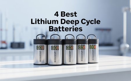 4 Best Lithium Deep Cycle Batteries: The Ultimate Solution
