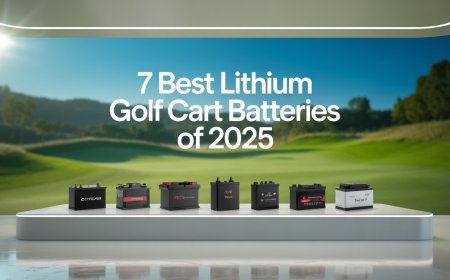 7 Best Lithium Golf Cart Batteries of 2025
