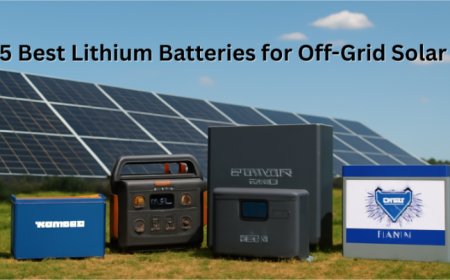 5 Best Lithium Batteries for Off-Grid Solar to Buy in 2025