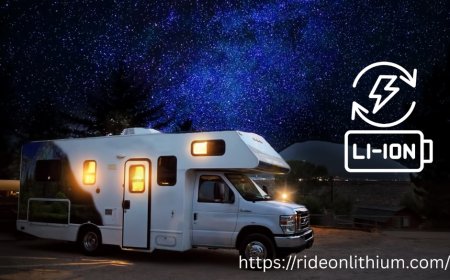 Top 5 Lithium Batteries for Electric Vehicles and RVs